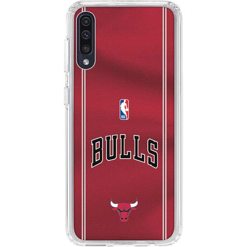 NBA Chicago Bulls Jersey Galaxy A50 Clear Case