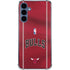 NBA Chicago Bulls Jersey Galaxy A55 5G Clear Case