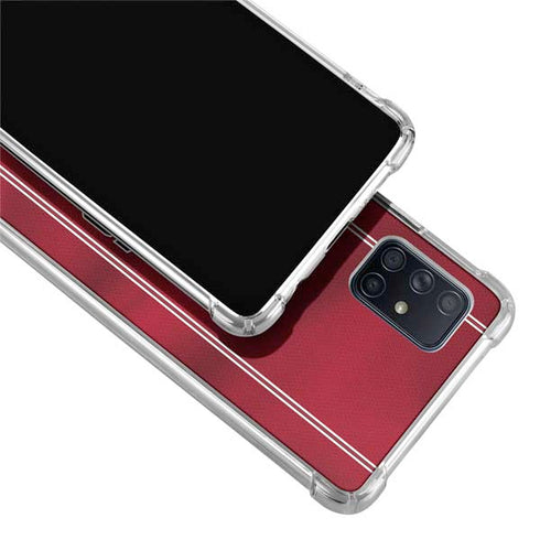 NBA Chicago Bulls Jersey Galaxy A71 5G Clear Case