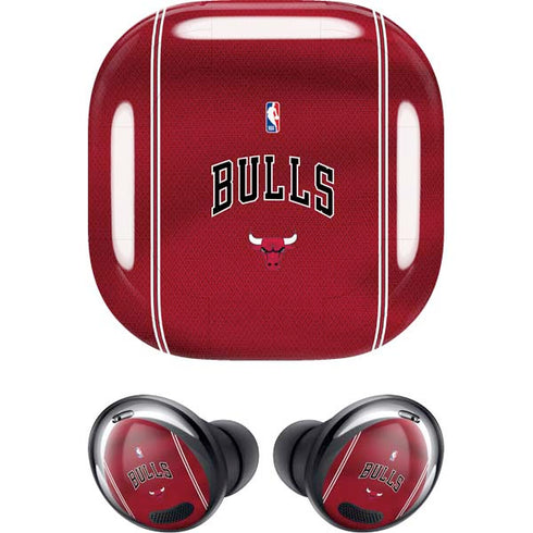 NBA Chicago Bulls Jersey Galaxy Buds Pro Skin