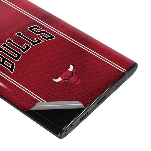 NBA Chicago Bulls Jersey Galaxy Note 10 Plus Skin