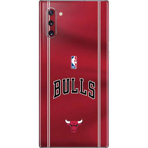 NBA Chicago Bulls Jersey Galaxy Note 10 Skin