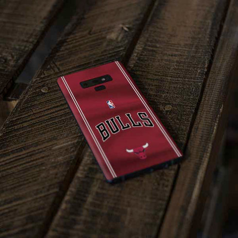 NBA Chicago Bulls Jersey Galaxy Note 9 Skin