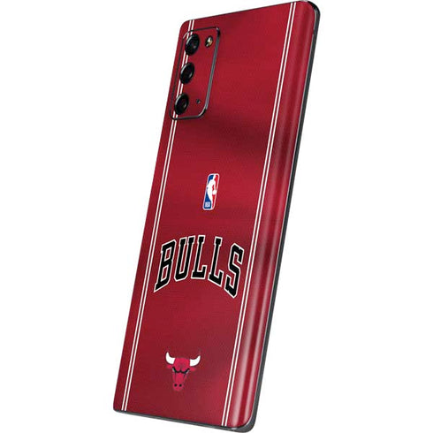 NBA Chicago Bulls Jersey Galaxy Note20 5G Skin