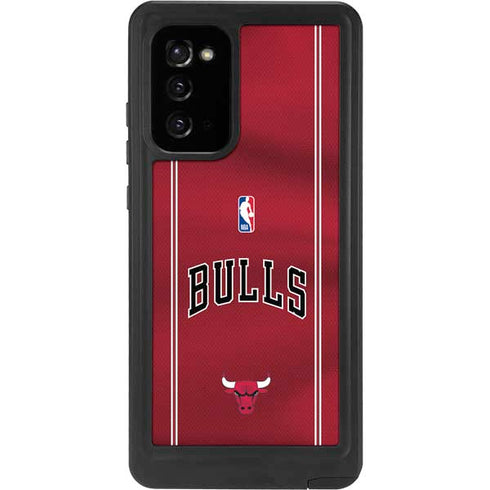 NBA Chicago Bulls Jersey Galaxy Note20 5G Waterproof Case