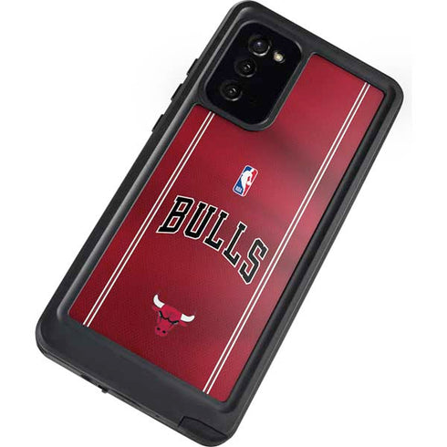 NBA Chicago Bulls Jersey Galaxy Note20 5G Waterproof Case