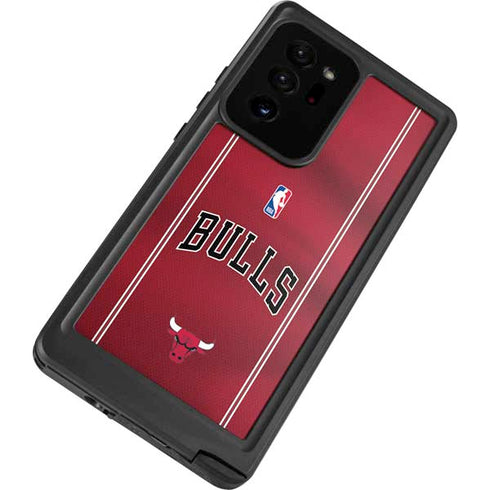 NBA Chicago Bulls Jersey Galaxy Note20 Ultra 5G Waterproof Case