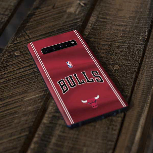 NBA Chicago Bulls Jersey Galaxy S10 Plus Skin