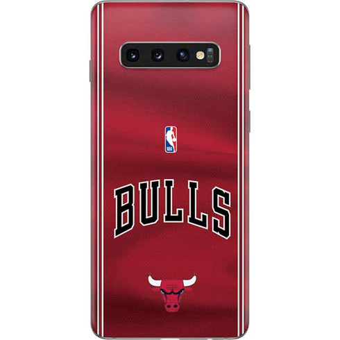 NBA Chicago Bulls Jersey Galaxy S10 Skin