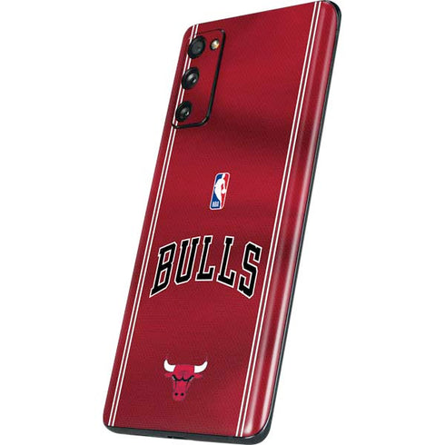 NBA Chicago Bulls Jersey Galaxy S20 Fan Edition Skin