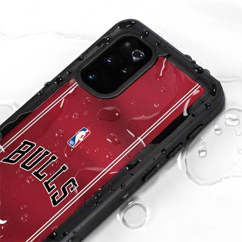 NBA Chicago Bulls Jersey Galaxy S20 Plus Waterproof Case