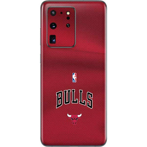 NBA Chicago Bulls Jersey Galaxy S20 Ultra 5G Skin