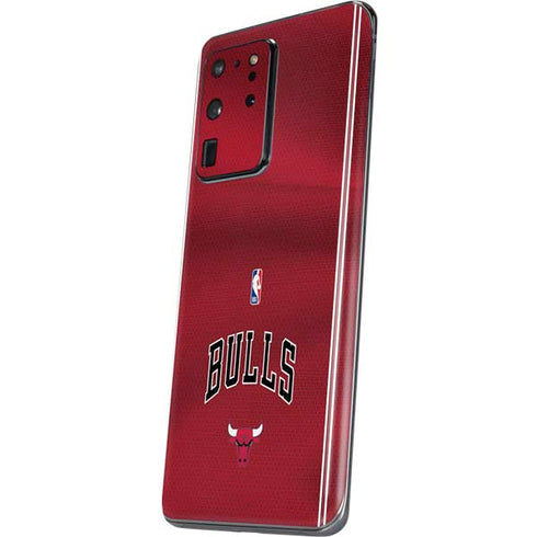 NBA Chicago Bulls Jersey Galaxy S20 Ultra 5G Skin