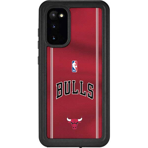 NBA Chicago Bulls Jersey Galaxy S20 Waterproof Case