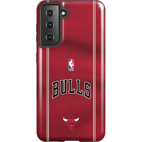 NBA Chicago Bulls Jersey Galaxy S21 5G Pro Case