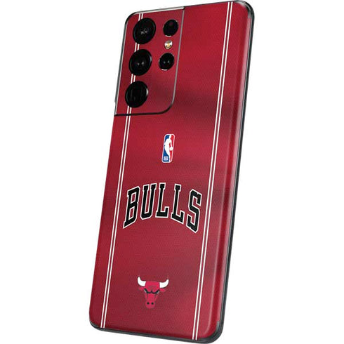 NBA Chicago Bulls Jersey Galaxy S21 Ultra 5G Skin