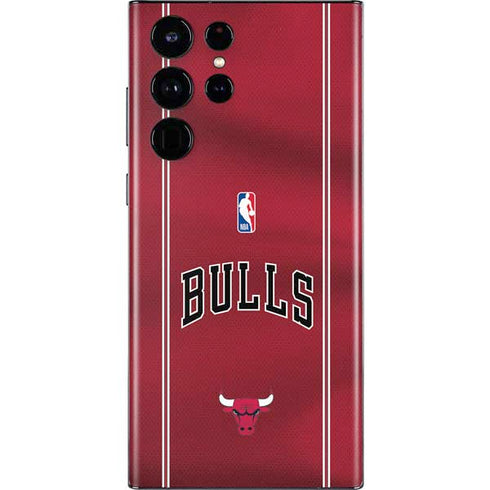 NBA Chicago Bulls Jersey Galaxy S22 Ultra Skin