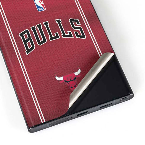 NBA Chicago Bulls Jersey Galaxy S22 Ultra Skin