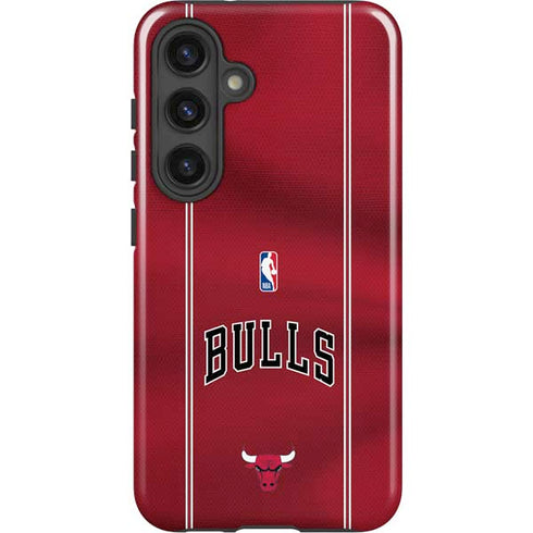 NBA Chicago Bulls Jersey Galaxy S24 Plus Impact Case