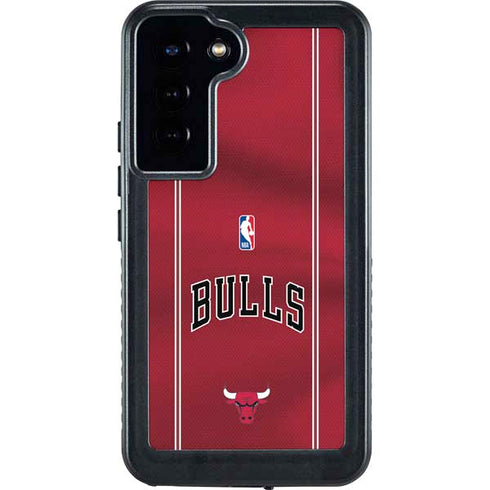 NBA Chicago Bulls Jersey Galaxy S24 Plus Waterproof Case