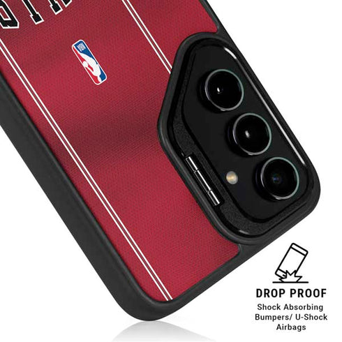 NBA Chicago Bulls Jersey Galaxy S24 Ultra Kickstand Case