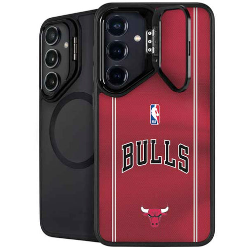 NBA Chicago Bulls Jersey Galaxy S25 Kickstand Case
