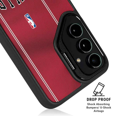 NBA Chicago Bulls Jersey Galaxy S25 Kickstand Case