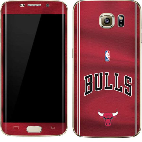 NBA Chicago Bulls Jersey Galaxy S7 Edge Skin