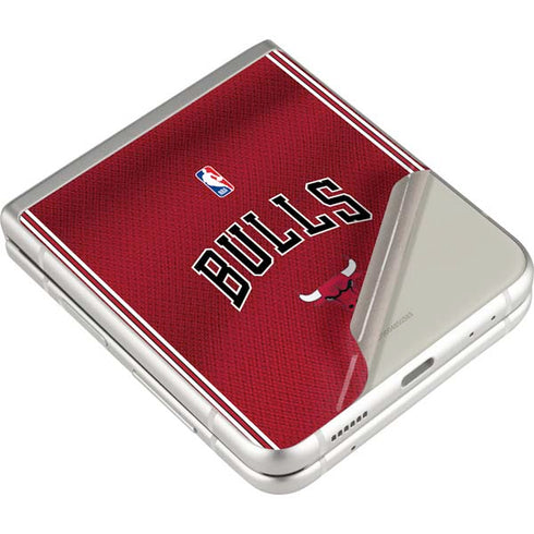 NBA Chicago Bulls Jersey Galaxy Z Flip3 5G Skin