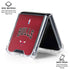 NBA Chicago Bulls Jersey Galaxy Z Flip6 Clear Case