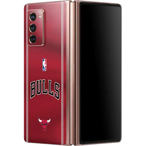 NBA Chicago Bulls Jersey Galaxy Z Fold2 5G Skin