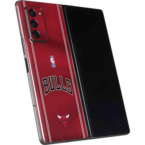 NBA Chicago Bulls Jersey Galaxy Z Fold2 5G Skin