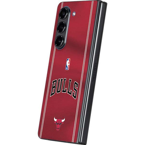 NBA Chicago Bulls Jersey Galaxy Z Fold5 5G Skin