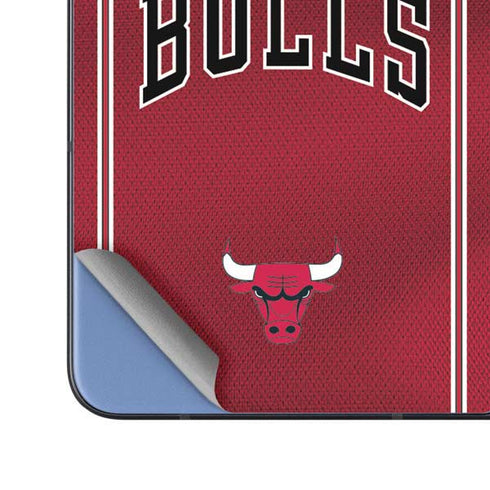 NBA Chicago Bulls Jersey Galaxy Z Fold5 5G Skin