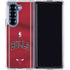 NBA Chicago Bulls Jersey Galaxy Z Fold6 Clear Case