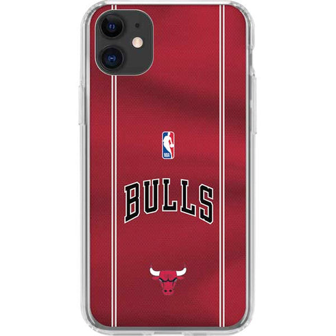 NBA Chicago Bulls Jersey iPhone 11 Clear Case