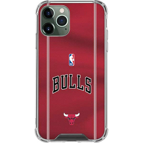 NBA Chicago Bulls Jersey iPhone 11 Pro Max Clear Case