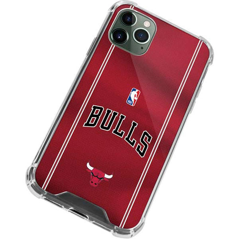 NBA Chicago Bulls Jersey iPhone 11 Pro Max Clear Case