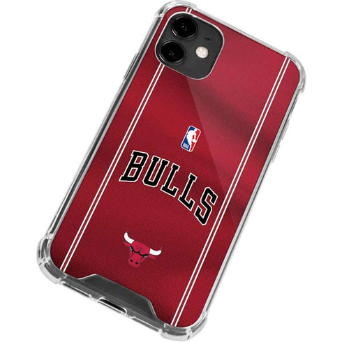 NBA Chicago Bulls Jersey iPhone 12 Clear Case