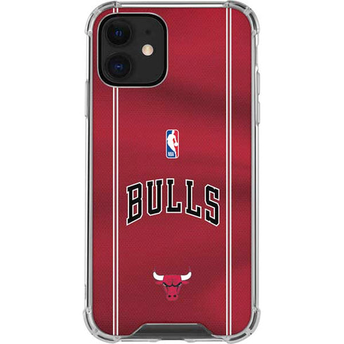NBA Chicago Bulls Jersey iPhone 12 Mini Clear Case