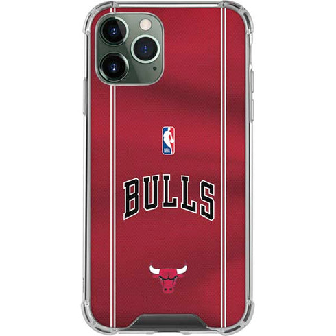 NBA Chicago Bulls Jersey iPhone 12 Pro Clear Case