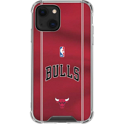 NBA Chicago Bulls Jersey iPhone 13 Clear Case