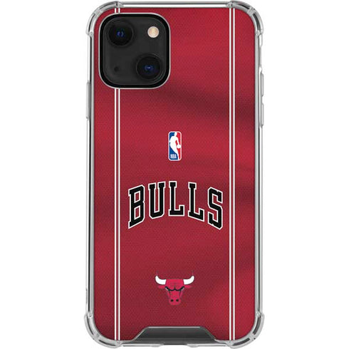 NBA Chicago Bulls Jersey iPhone 13 Mini Clear Case