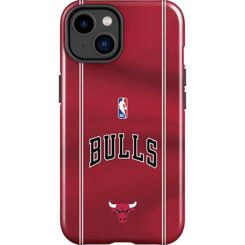 NBA Chicago Bulls Jersey iPhone 14 Plus Impact Case