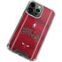 NBA Chicago Bulls Jersey iPhone 14 Pro Max Clear Case