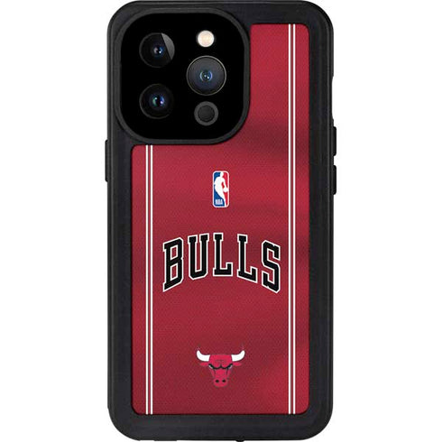 NBA Chicago Bulls Jersey iPhone 14 Pro Waterproof Case
