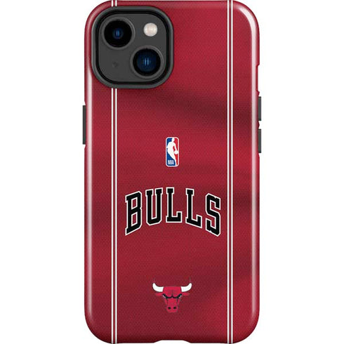 NBA Chicago Bulls Jersey iPhone 15 Impact Case