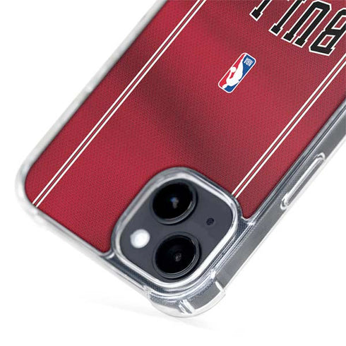 NBA Chicago Bulls Jersey iPhone 15 MagSafe Case