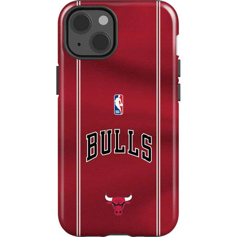 NBA Chicago Bulls Jersey iPhone 15 Plus Impact Case