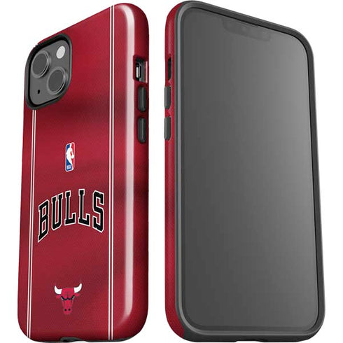 NBA Chicago Bulls Jersey iPhone 15 Plus Impact Case